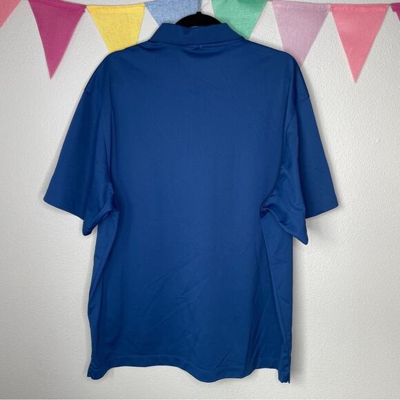 NIKE Dri-Fit Dark Blue Golf Polo Tee | XL - Picture 2 of 4